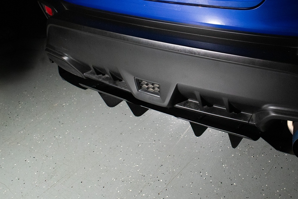 Vb Wrx Rear Diffuser Red Verus Engineering Rear Diffuser - Subaru WRX (VB)