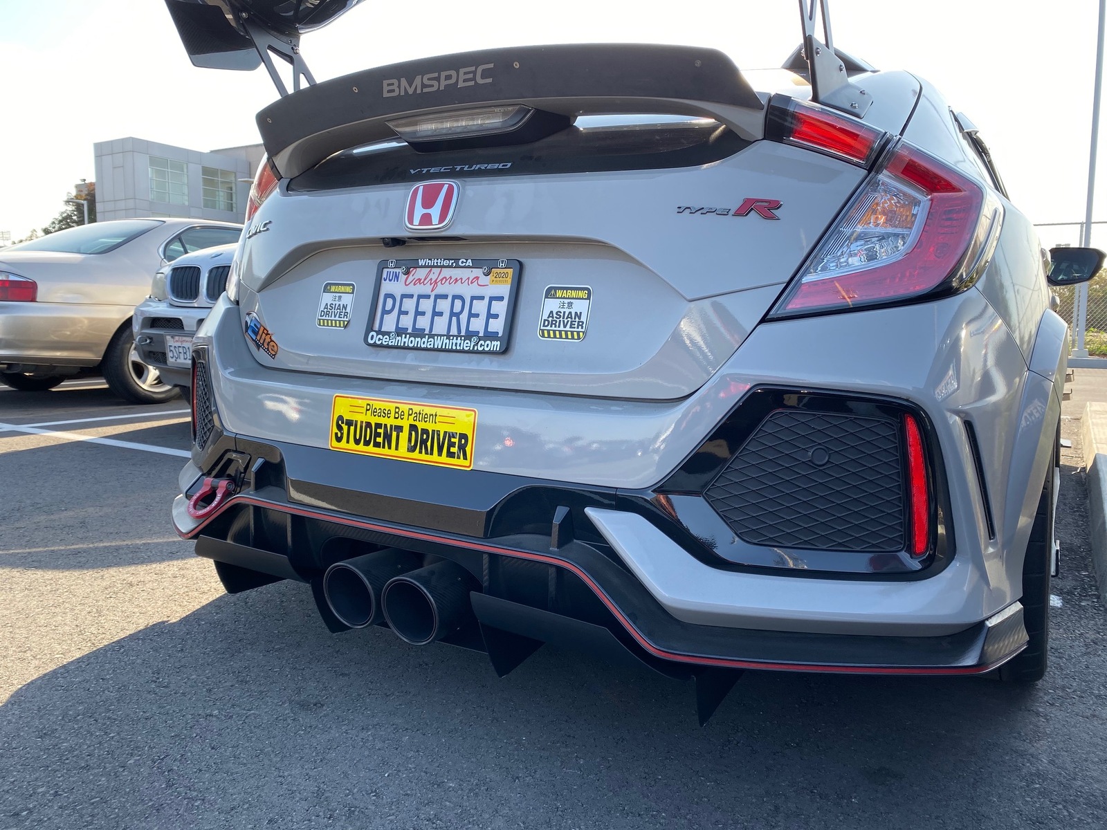Verus Engineering Rear Diffuser - Fk8 Honda Civic Type R