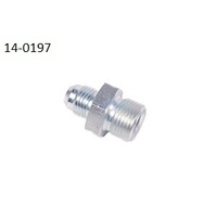 Radium 6AN Male Flare to Metric M18x1.5 Male Fitting