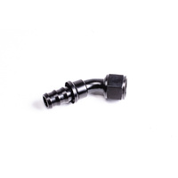 Radium PushLok Hose End 8AN 45 Degree