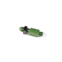Radium 6AN to M12x1.5mm Male Bulkhead Fitting with Jam Nut