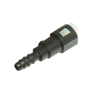 Radium 5/16" SAE Female EFI Quick Connect to 3/8" Barb Straight Fitting (9.5mm)