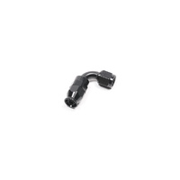 Radium 6AN PTFE Hose End Black 90 Degree