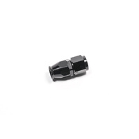 Radium 8AN PTFE Hose End Black Straight
