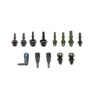 Radium AN Male Flare to Hose Barb Fitting