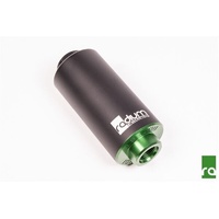 Radium High Flow Fuel Filter - Stainless, 10 Micron