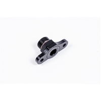 Radium FPR Adaptor 8AN ORB, 11mm Bore, 39mm Spacing, M6 - Subaru WRX STI 01-07/Mitsubishi Evo X/Mazda MX-5/Toyota 2JZ