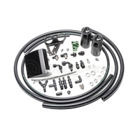 Radium Dual Fluid Lock Catch Can Kit w/RHD Bracket - Subaru WRX 08-14/STI 08-21