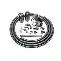 DUAL CATCH CAN KIT, NISSAN S13, FLUID LOCK