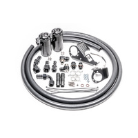 Radium Dual PCV/CCV Fluid Lock Catch Can Kit - Subaru WRX VB 22+