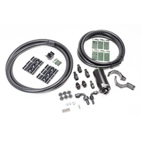 Radium Fuel Hanger Plumbing Kit w/Microglass 6 Micron Filter - Toyota Supra A90 19+