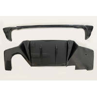 LAPTORR REAR DIFFUSER Wet Carbon for E46-M3
