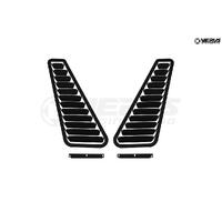 Verus Engineering Hood Louver Kit - 350Z (Z33)