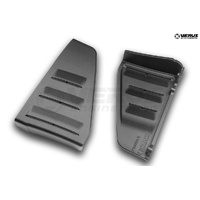 Verus Engineering Front Splitter Endplates, WF Spec - Corvette Stingray (C8)