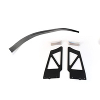 APR Performance  Porsche 981 Cayman GT4 Factory Wing Extension kit With Gurney Flap 2015-2016