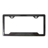 APR Performance Carbon Fiber License Plate Frame (Rectangular Holes)