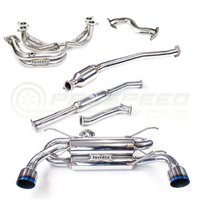 Invidia R400 Black Tip Engine Back Exhaust w/Invidia Equal Headers - Subaru BRZ/Toyota 86 12-21 (6MT)
