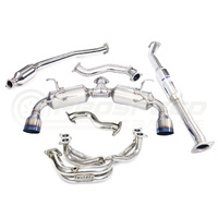 Invidia N2 70mm Engine Back Exhaust w/Invidia Equal Headers - Subaru BRZ/Toyota 86 12-21 (6MT)