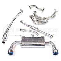 Invidia Q300 70mm Engine Back Exhaust w/Invidia Equal Headers - Subaru BRZ/Toyota 86 12-21 (6MT)