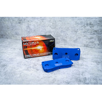 ENDLESS MX72 PLUS BRAKE PAD REAR FOR BMW 3 SERIES 5 SERIES 7 SERIES 8 SERIES M3 M5 L7 Z4 Z4M Z8 X3 X5 E31/E38/E39/E46/E52/E53/E83/E85 EIP053-MXPL