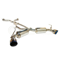 Invidia Dual N1 Cat-Back Exhaust w/Ti Straight Cut Tips - Nissan 370Z Z34 09-20