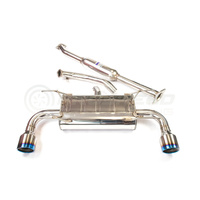 Invidia Q300 70mm Cat Back Exhaust w/Ti Tips - Subaru BRZ & Toyota 86 12-21, 22+