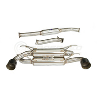 Invidia R400 "Signature Edition" 70mm Cat Back Exhaust w/Black Tips - Subaru BRZ & Toyota 86 12-21, 22+