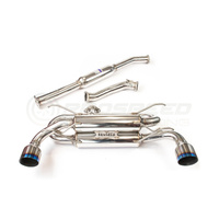 Invidia R400 70mm Cat Back Exhaust w/Ti Tips - Subaru BRZ & Toyota 86 12-21, 22+
