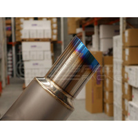 Invidia Titan G5 Titanium N1 Single Exit Cat Back Exhaust Resonated - Subaru BRZ & Toyota 86 12-21, 22+