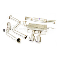 Invidia Q300 Cat Back Exhaust w/SS Tips - Ford Focus ST LW/LZ 11-18