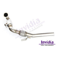 Invidia Down Pipe with High Flow Cat - VW Golf GTI Mk7, Mk7.5