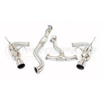 Invidia R400 Cat Back Exhaust w/SS Tips - Subaru WRX 08-10 Sedan/Forester XT SH, SJ 08-18
