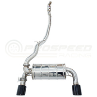 Invidia Q300 Valved Cat Back Exhaust w/Black Tips - Ford Focus RS Mk3 LZ 16-17