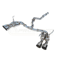 Invidia R400S Cat Back Exhaust w/SS Straight Cut Tips - Subaru WRX/STI 11-21
