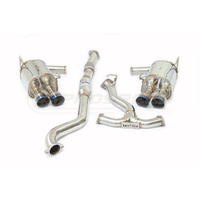 Invidia Q300 Cat Back Exhaust w/Ti Straight Cut Tips - Subaru WRX/STI 11-21