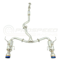 Invidia R400 Cat Back Exhaust w/Ti Tips - Subaru Levorg VM 14-20