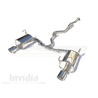 Invidia Q300 Cat Back Exhaust w/SS Tips - Subaru Levorg VM 14-20