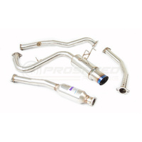 Invidia N1 Single Exit Cat Back Exhaust w/Ti Tip - Honda Civic FC/FK 16-20 1.5T (Excl Centre Exit RS)