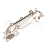 Invidia Down Pipe w/High Flow Cat - Honda Civic FK8 Type R 17+