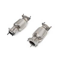 Akrapovic Link Pipe Set with Cat - Chevrolet Corvette Stingray (C8)