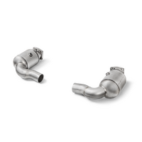 Akrapovic 911 Turbo 991.2  Link Pipe Set w Cat (SS)