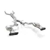 Akrapovic Evolution Line with Gloss Carbon Tailpipes - Mercedes W213 E63s AMG