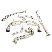 Invidia N2 70mm Engine Back Exhaust Package w/PSR Unequal Headers - Subaru BRZ/Toyota 86 12-21, 22+