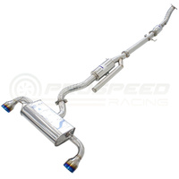 Invidia Q300 O2 Back Exhaust w/Catless Front Pipe, Ti Tips - Toyota Yaris GR XPA16R
