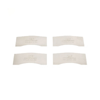 Paragon PPS813 Titanium Brake Pad Shims Suit Alcon CRB343/332, AP Racing