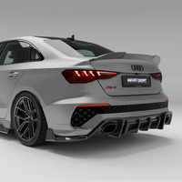 Revozport Audi RS3 8Y Limousine Carbon Fiber Rear Diffuser