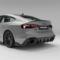 Revozport Audi RS5 B9.5 Facelift Sportback Carbon Fiber Rear Diffuser