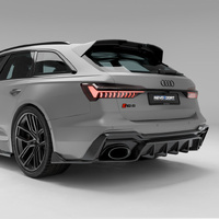 Revozport Audi RS6 C8 Carbon Fiber Rear Diffuser