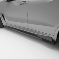 Revozport BMW X5M F95 LCI Carbon Fiber Side Skirts