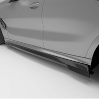 Revozport BMW X6M F96 LCI Carbon Fiber Side Skirts